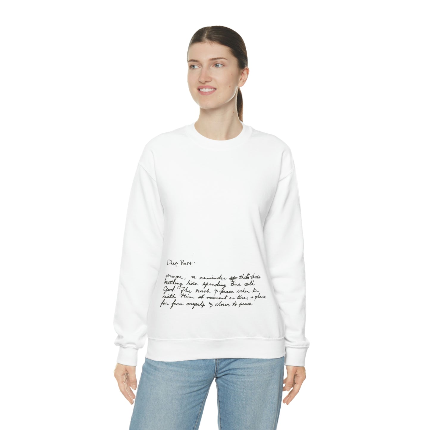DEEP REST CREWNECK SWEATER