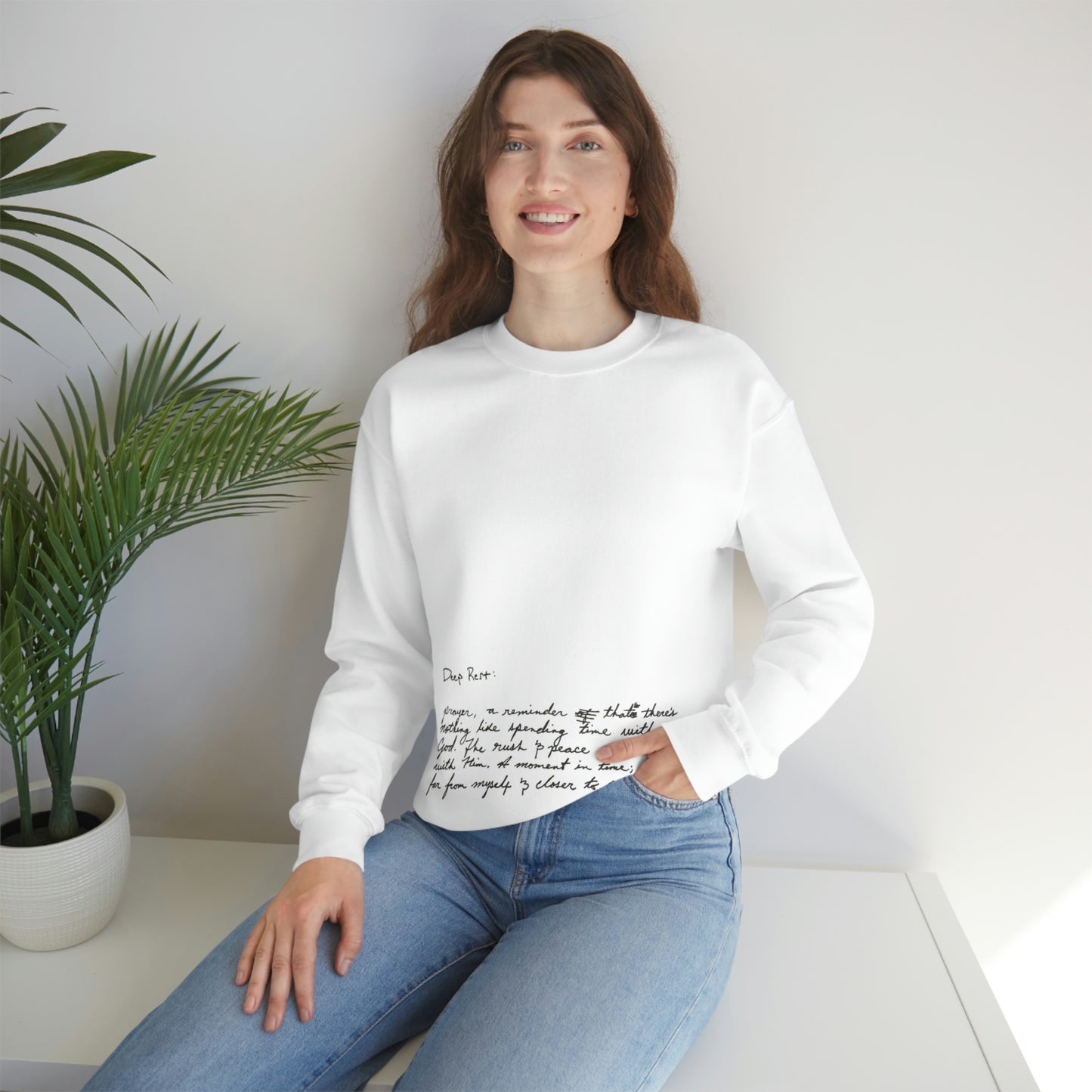 DEEP REST CREWNECK SWEATER