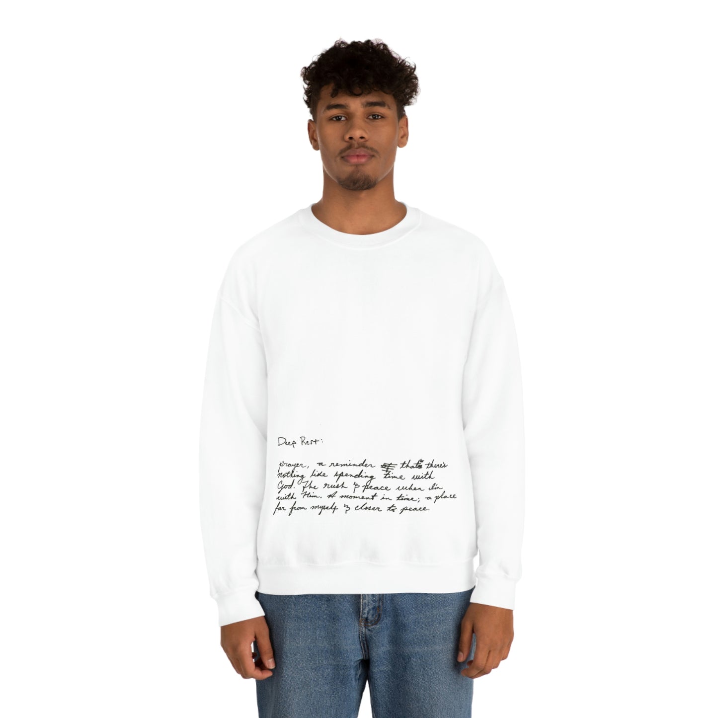 DEEP REST CREWNECK SWEATER