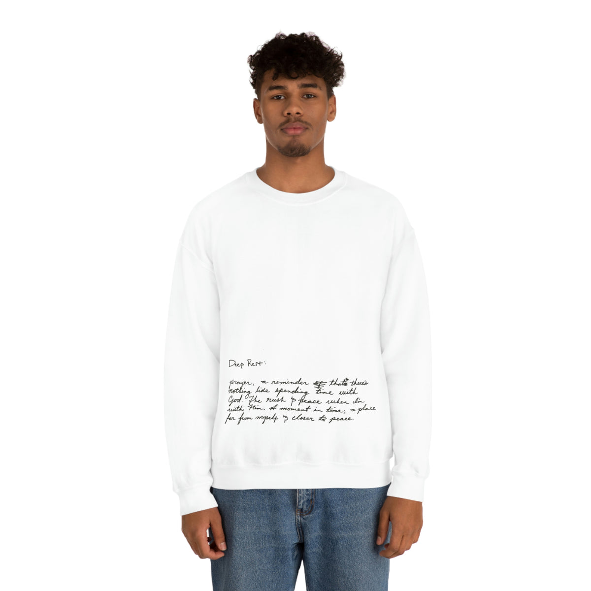 DEEP REST CREWNECK SWEATER
