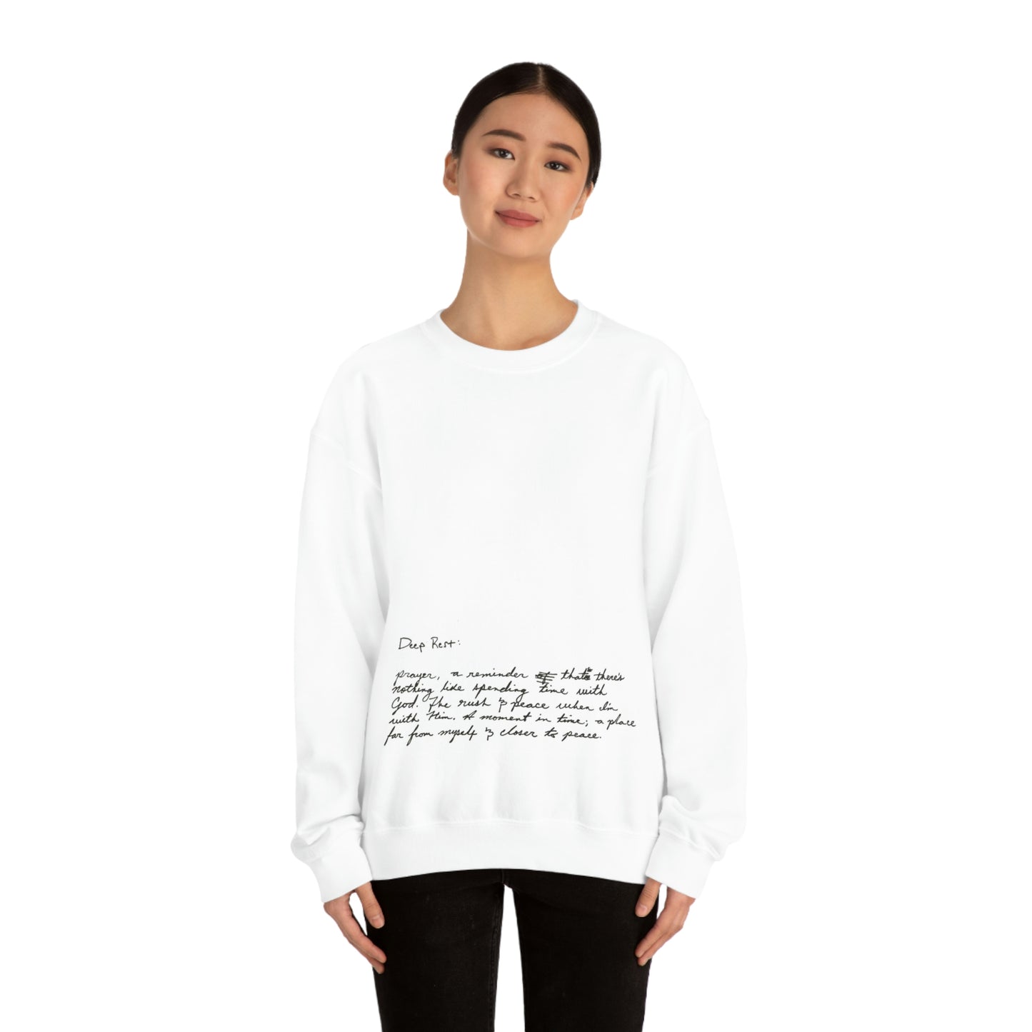 DEEP REST CREWNECK SWEATER